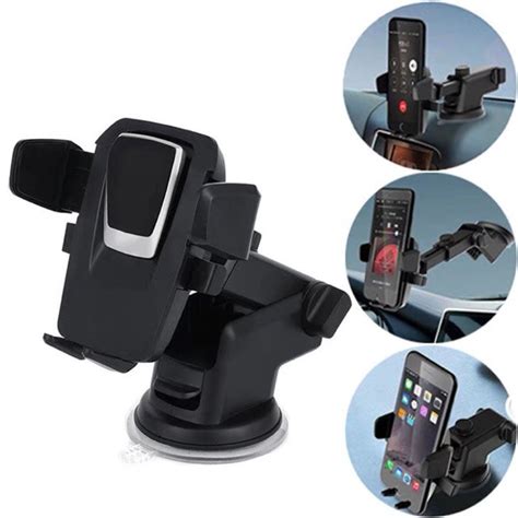 Suporte Celular Gps Carro Veicular Sp Trava Autom Tica Shopee Brasil