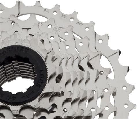 microSHIFT H09 Cassette 9-Speed 12-25T, Nickel - Modern Bike