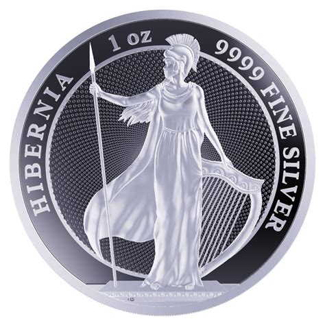 Oz Nzd Tokelau Hibernia Silver Coin Bu European Mint