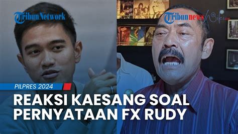 Kaesang Tak Mau Urusi Pernyataan FX Rudy Yang Ungkit Urusan Rumah