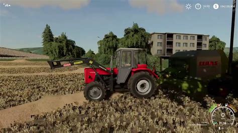 Spiller Farming Simulator Plukker Rund Baller Youtube