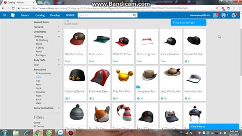 Hướng Dẫn Lấy đồ Free Trong Roblox Youtube