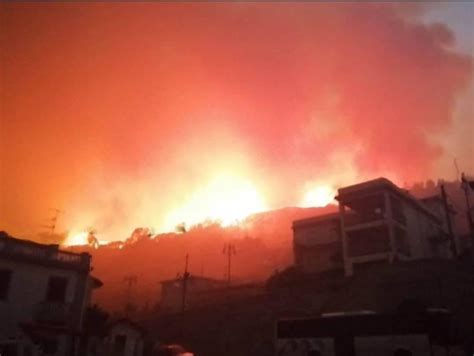 Emergenza Incendi In Calabria Draghi Assicura Sostegno E Ristori Alle