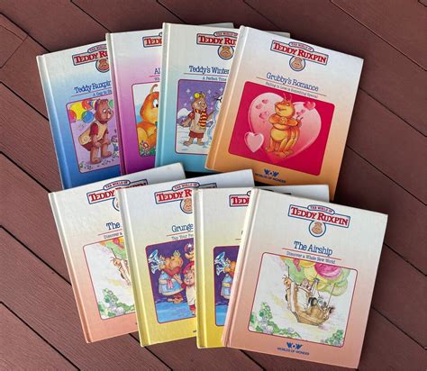 Vintage Teddy Ruxpin Books Assorted Hardcover GUC - Etsy