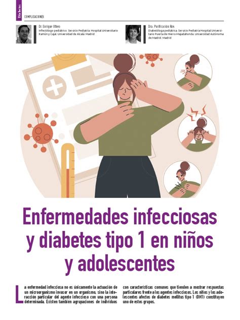 Enfermedades Infecciosas Y Diabetes Tipo 1 En Ninos Y Adolescentes