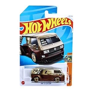 Hot Wheels 1 64 Scale VW T3 Custom HW Vans For Ages 3 And Up By Small CLAP Brown Amazon In