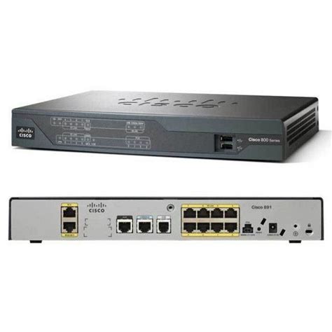Роутер Cisco Маршрутизатор CISCO891-K9, черный купить по низкой цене с ...