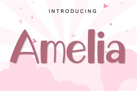 Amelia Font - Design Cuts