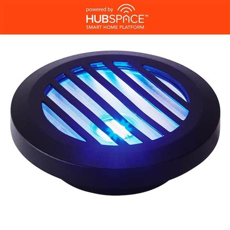 Hampton Bay Low Voltage Black Hardwired Color Changing Integrated LED