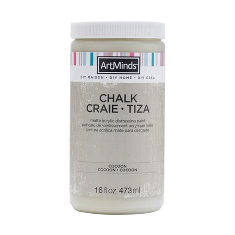 Diy Home Chalk Distressing Paint By Artminds® 16 Oz In Cocoon