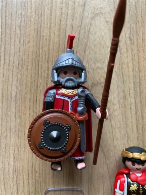 PLAYMOBIL RÖMER CAESAR Cäsar Zenturio Centurio mit Leibwache 3 Figuren