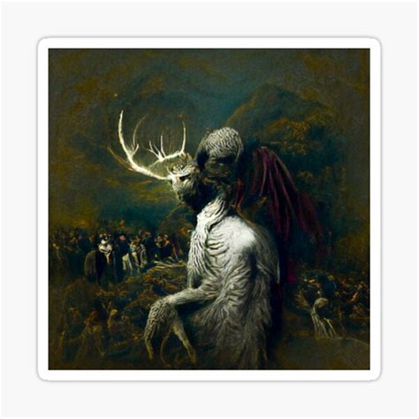 "Wendigo (Mythology Collection)" Sticker for Sale by jordenestes20 ...