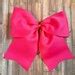Hot Pink Cheer Bows Cheap Cheerleading Bows Oversized Hair Etsy