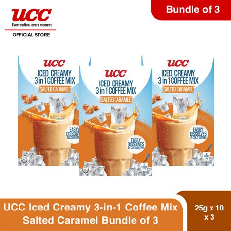 Ucc Iced Creamy Salted Caramel In Coffee Mix Bundle Of Lazada Ph