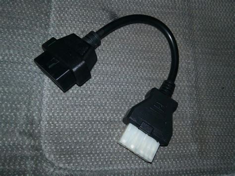 Диагностический кабель OBD2 — 12 pin — Mitsubishi Pajero (2G), 3 л ...