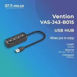 Jual Vention J43 0 15M USB HUB 2 0 4Port OTG Support Pure Power