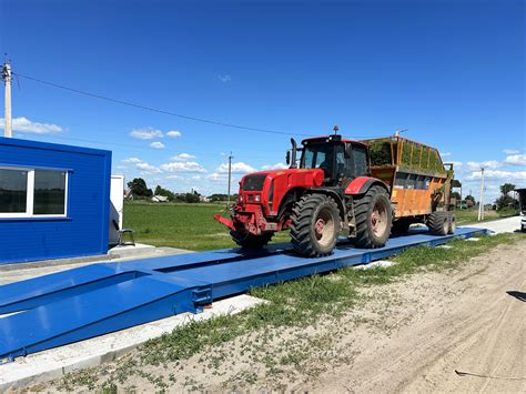 Весы автомобильные электронные