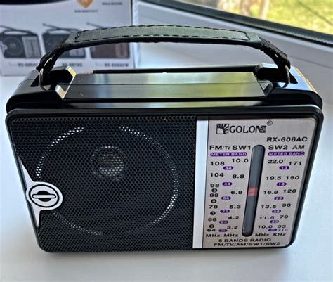 Радиоприемник COLON RX-606 AC портативный | отзывы