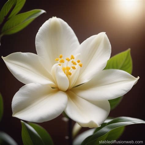 Vanilla Flower Shop Emblem | Stable Diffusion Online