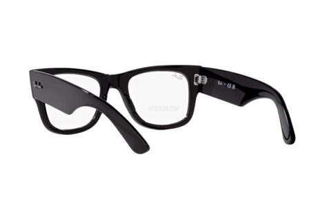 Очки с диоптриями Ray-Ban Mega Wayfarer RX 0840V (2000) - RB 0840V 2000 ...