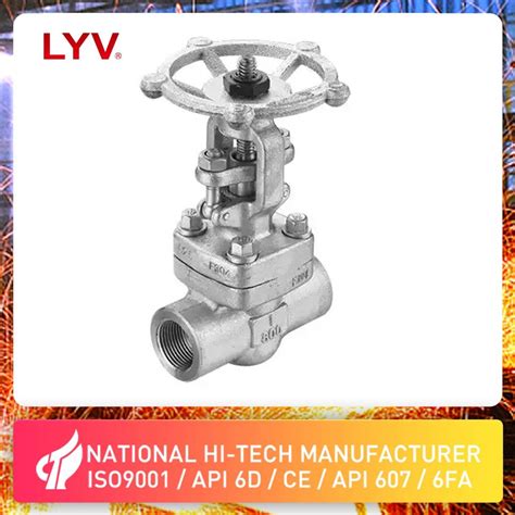 Astm A N Sw Rf Rtj Forge Steel Rising Stem High Pressure Gate Valve