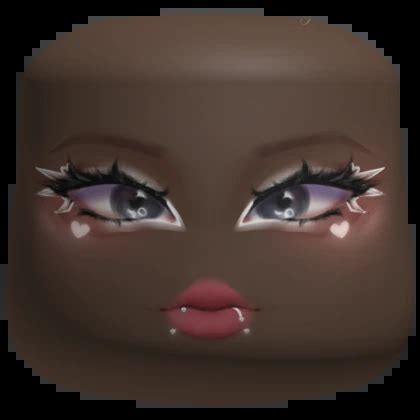 Blushy Pink Douyin Makeup Brown Cheeks Face Mask Roblox Item Rolimon S