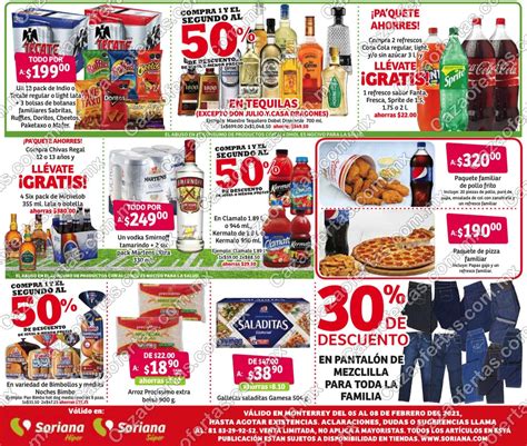 Ofertas Soriana Fin De Semana Del Al De Febrero