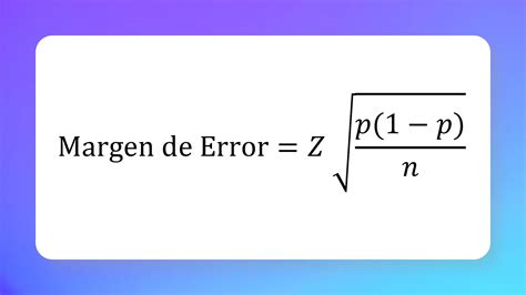 Calculadora De Margen De Error Telencuestas