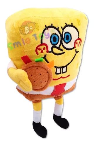 Peluche Bob Esponja M Cangreburguer Excelente Calidad Cuotas sin interés