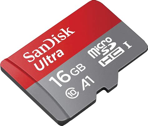 16GB Microsd Ultra Sandisk Memory Card (SDSQUAR-016G-GN6MN ...