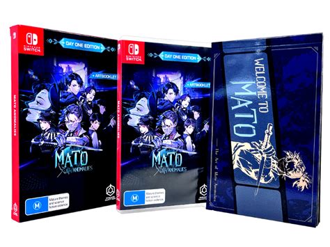 Mato Anomalies Day One Edition (Switch - BOXED COLLECTOR'S) *MINT ...