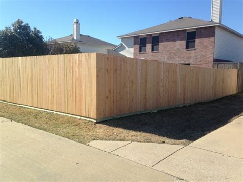 New Cedar Fence In Plano Frisco Fence Llc