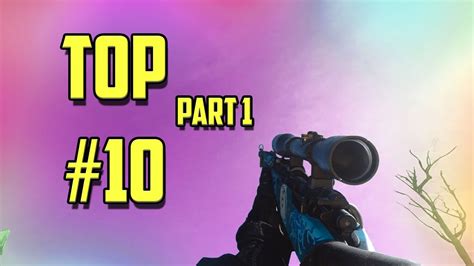 Top 10 Sniping Clips Part 1 Modern Warfare Youtube