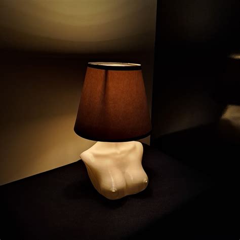 Topless Naked Woman Bust Lampshade Made From Organic Pla Etsy Uk