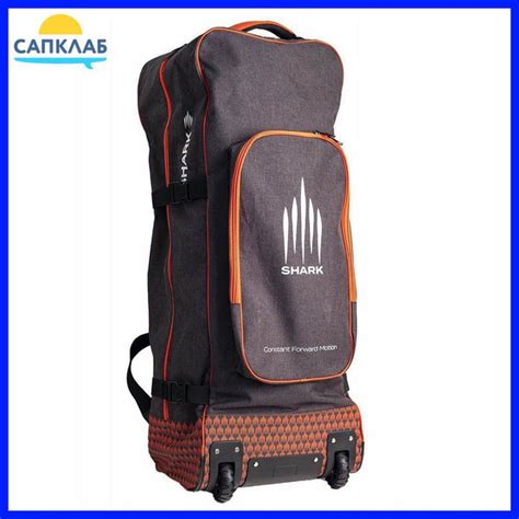 Рюкзак для сап доски на колесах Shark wheeled backpack 2023 (100x37x30 ...
