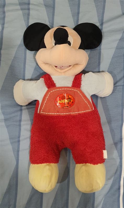 Mickey Mouse Baby Plush Toy, Hobbies & Toys, Toys & Games on Carousell