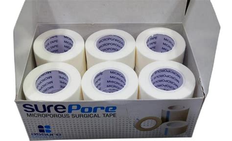 Paper Color White Surepore Microporous Surgical Tape At Rs Box In