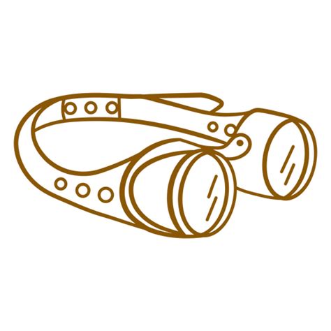 Vintage Brille Im Steampunk Stil PNG Und SVG Design Für T Shirts