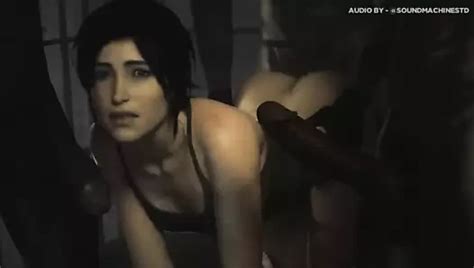 Brunette Lara Croft Gets Gangbanged Well And Raw Xhamster