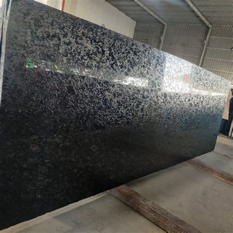 Rajasthan Black Lapatro Finish Granite Slabs For Flooring Hardscaping