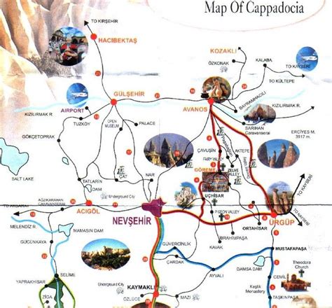 Cappadocia | Cappadocia, Tourist map, Turkey travel