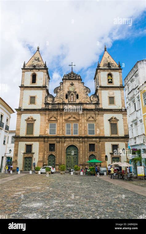 Salvador Bahia Brazil Circa September Sao Francisco Church