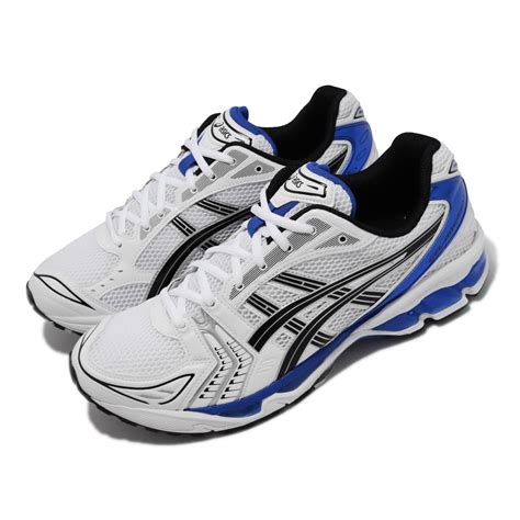 Asics 休閒慢跑鞋 Gel Kayano 14 男鞋 白 海軍藍 復古 休閒 古著 支撐型 路跑 亞瑟士 1201a019 101