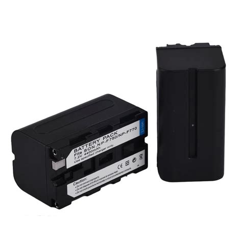 NP F750 NP F770 NP F750 NP F730 4400mAh 7 4V Rechargeable Li Ion Camera