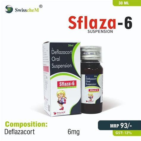 Deflazacort 6mg Oral Suspension At ₹ 93piece Pcd Pharma Franchise In