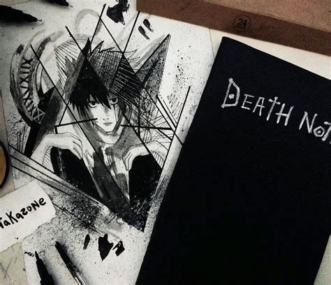 Death Note Book Anime Drawing