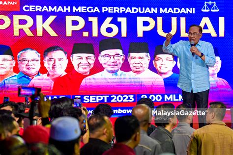 Ceramah Anwar Ibrahim Bersama Pengundi Pulai