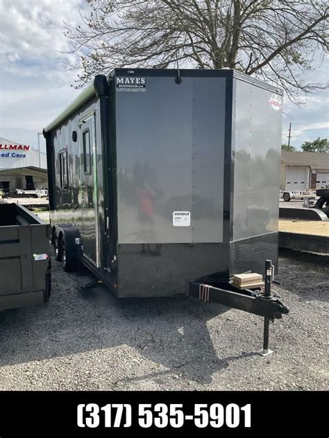 2024 Cargo Mate SSV610SA Cargo Enclosed Trailer 6X10 RAMP DOOR GVW