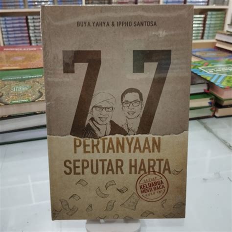 Jual Buku Pertanyaan Seputar Harta Lengkap Hc Buya Yahya Dan Ippho