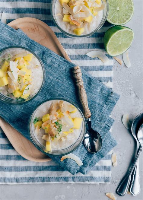 Kokos Rijstpudding Met Mango Uit Paulines Keuken